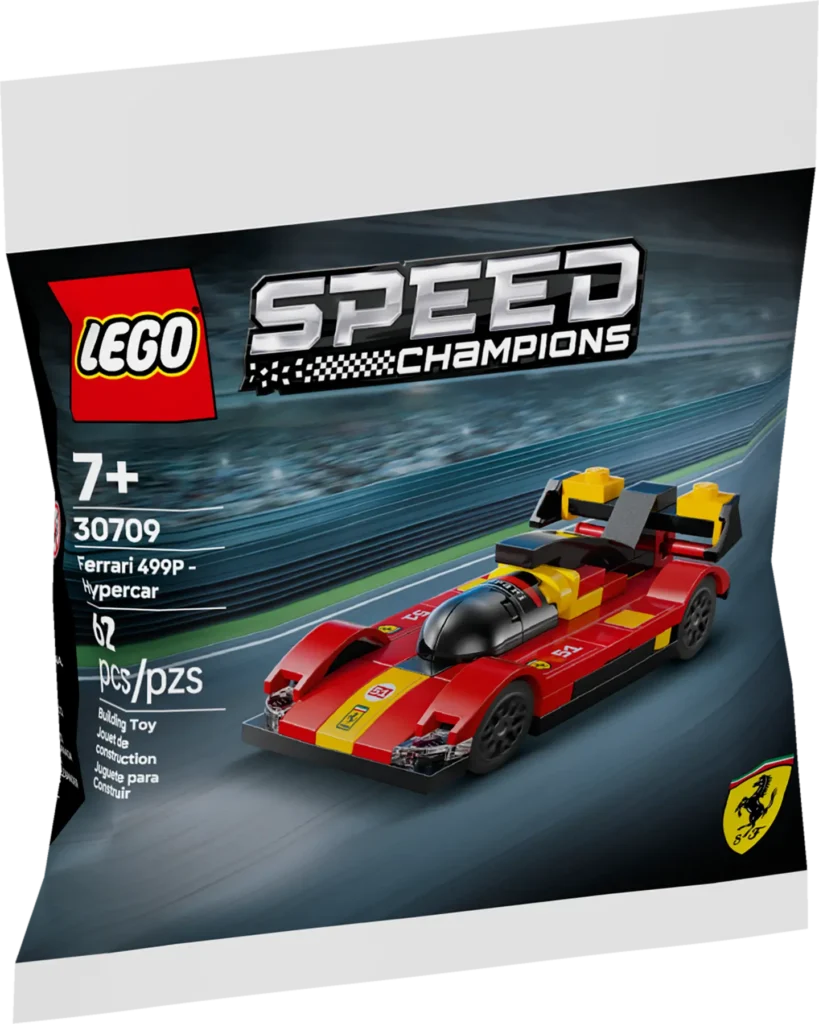 lego speed champions 30709 ferrari 499p hypercar