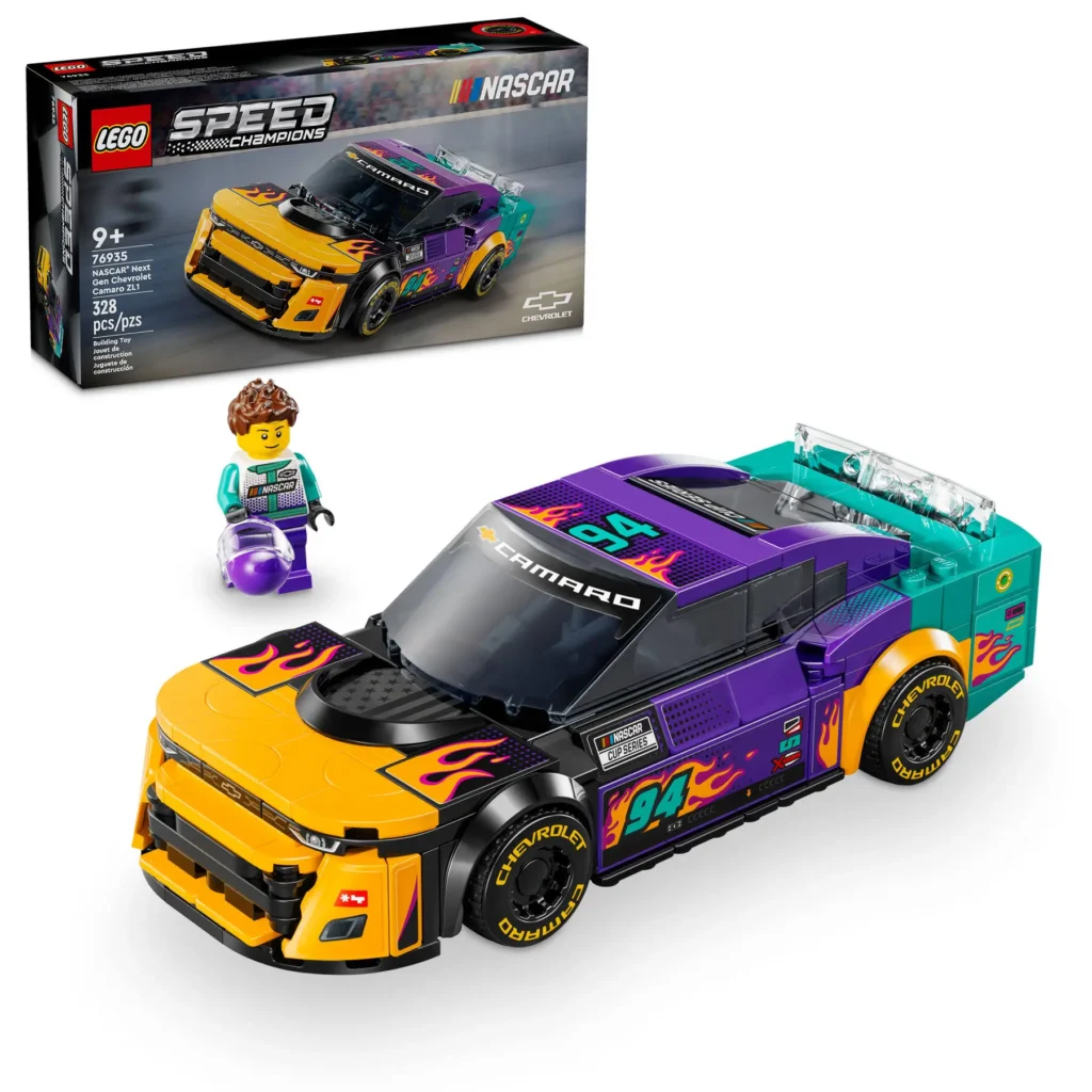 lego speed champions 76935 nascar next gen chevrolet camaro zl1