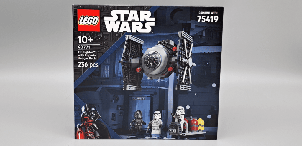 lego star wars 40771 tie fighter with imperial hanger rack (1)