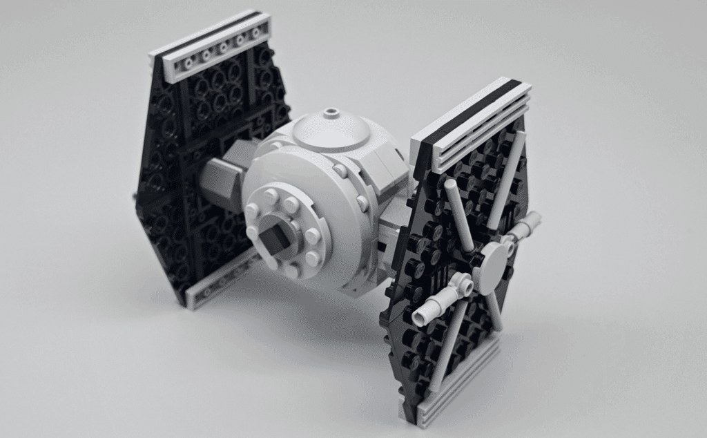 lego star wars 40771 tie fighter with imperial hanger rack (6)