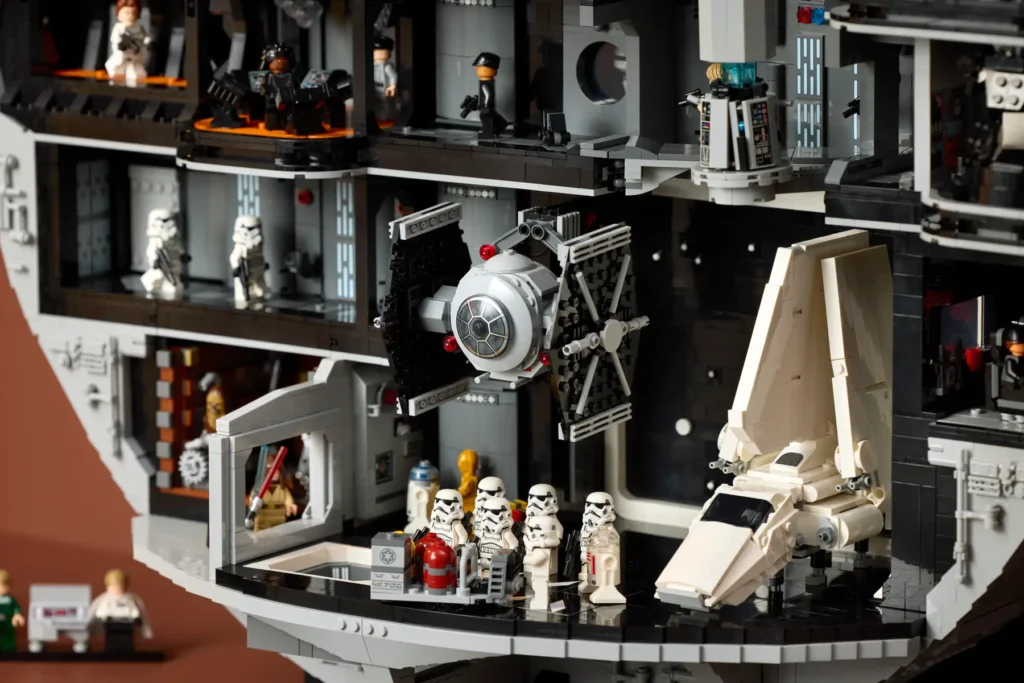 lego star wars 40771 tie fighter with imperial hangar rack gwp (7)