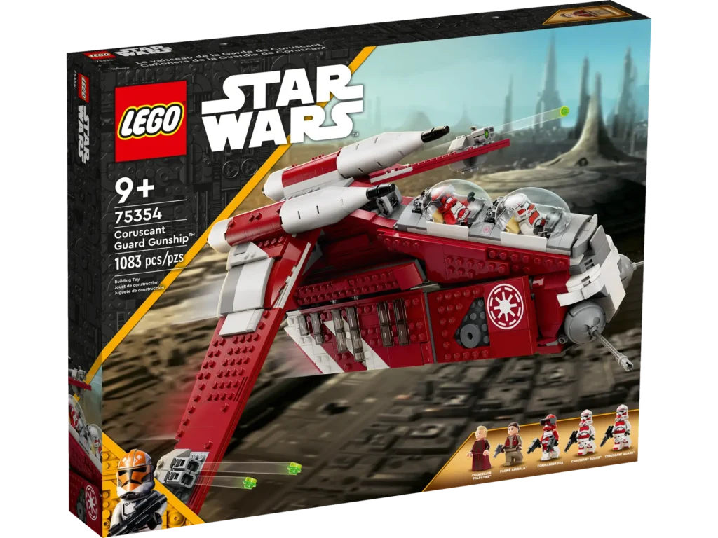 lego star wars 75354 coruscant guard gunship