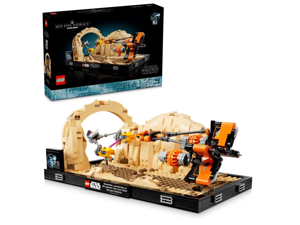 lego star wars 75380 mos espa podrace diorama