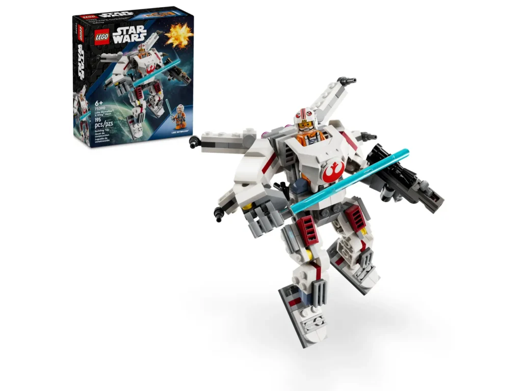 lego star wars 75390 luke skywalker x wing mech