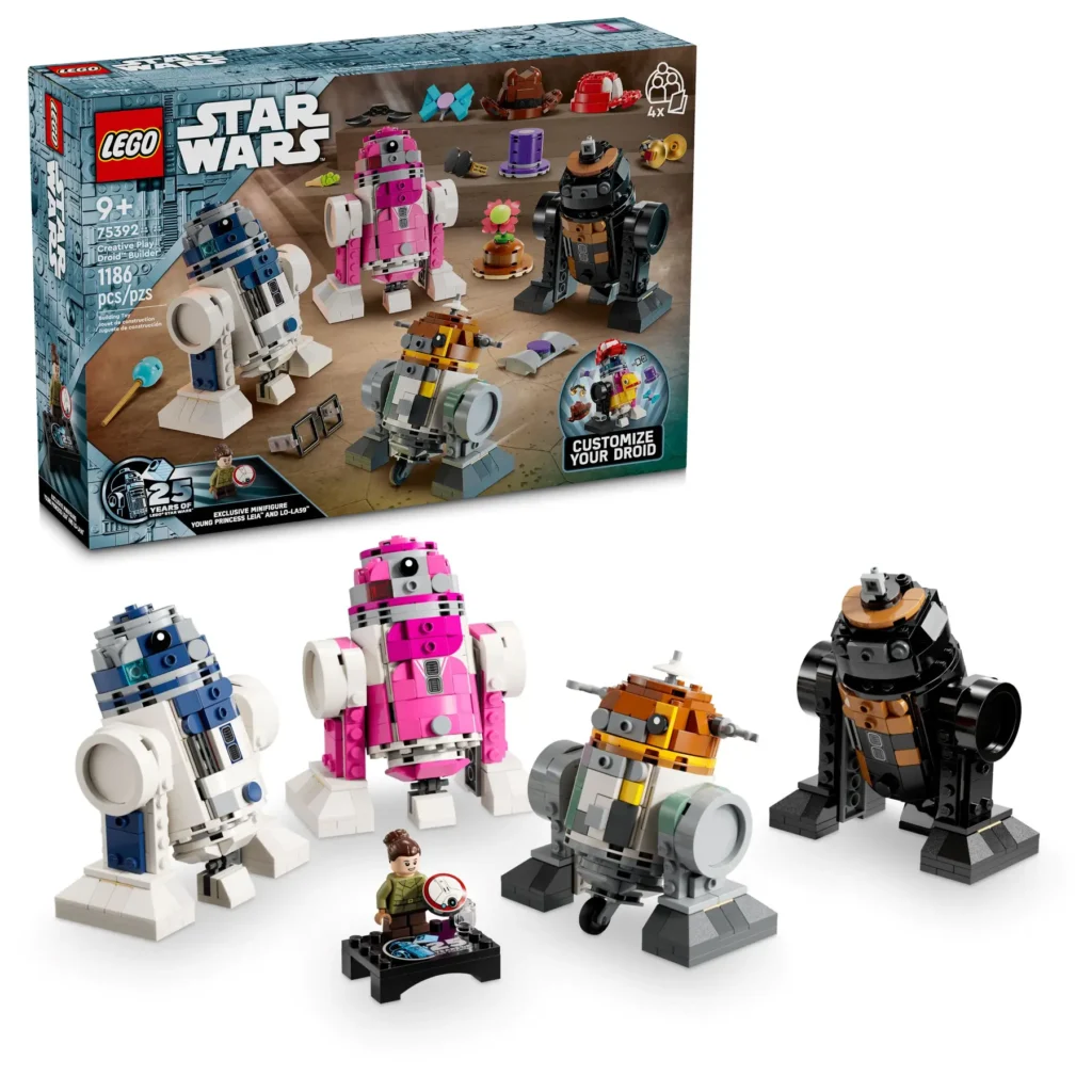 lego star wars 75392 creative play droid builder