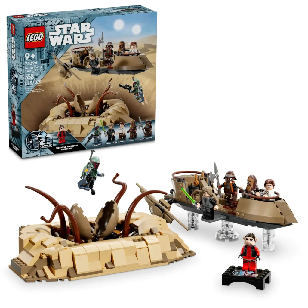 lego star wars 75396 desert skiff & sarlacc pit