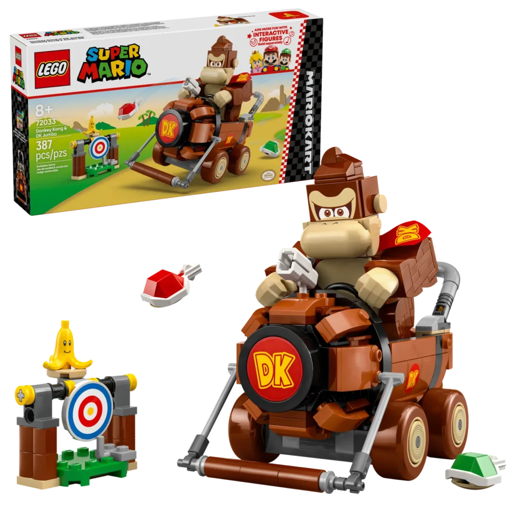 lego super mario 72033 donkey kong & dk jumbo