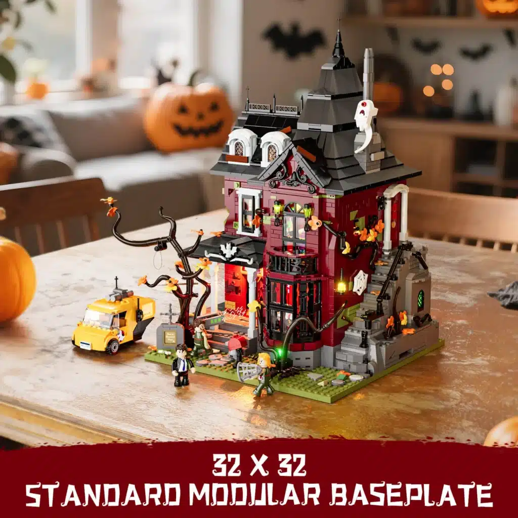 lumibricks l9092 midnight haunted mansion (5)