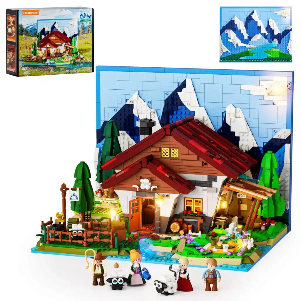 lumibricks l9094 shepherd's cottage (1)