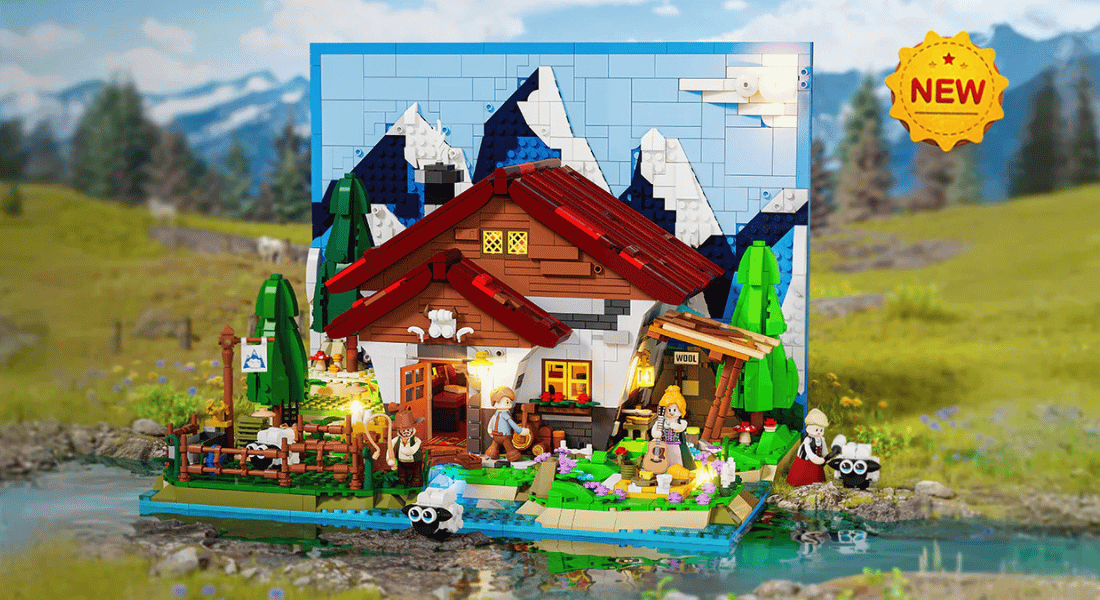 Lumibricks L9094 Shepherd’s Cottage verkrijgbaar – ervaar al bouwend het alpenleven
