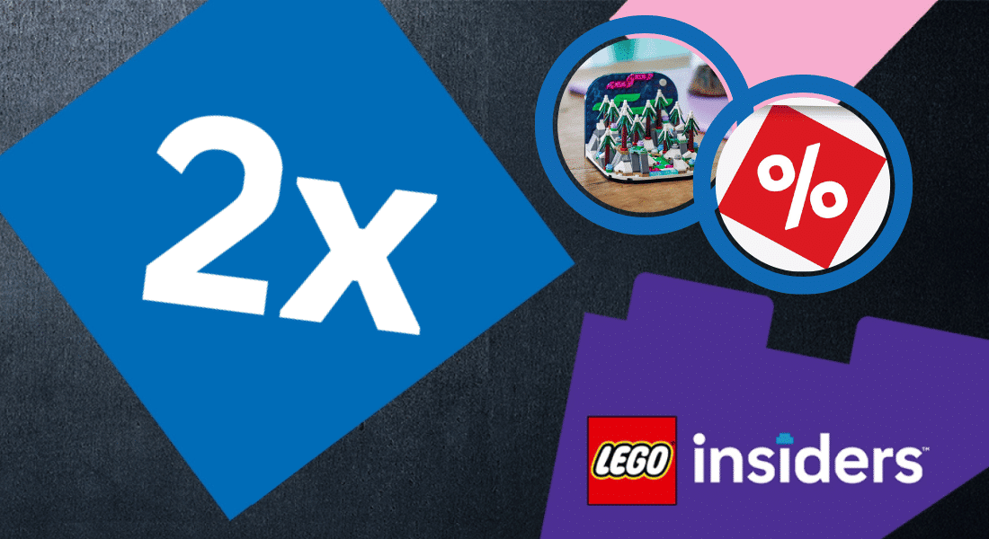Verdien van 14 t/m 20 oktober dubbele LEGO Insiders-punten via LEGO + GWP