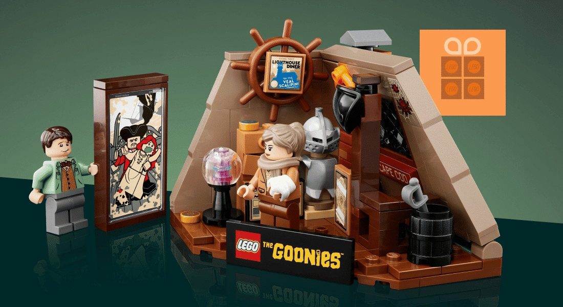 LEGO 40773 The Walsh’ Attic als cadeau bij aankoop van de LEGO Ideas The Goonies