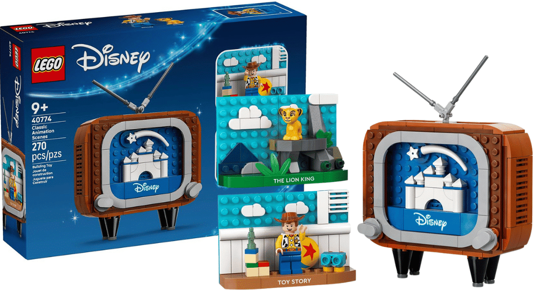 LEGO 40774 Classic Animation Scenes – eind oktober gratis als cadeau bij aankopen
