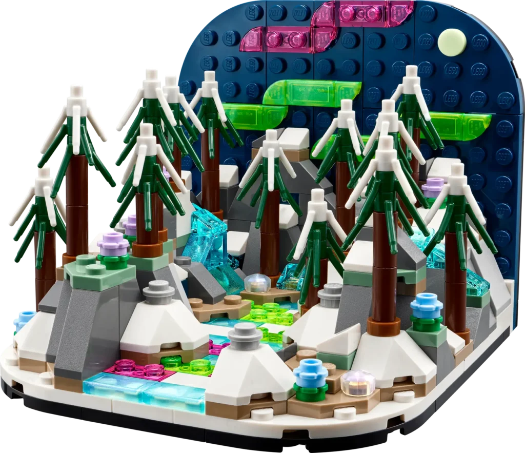lego 40785 nothern lights diorama (2)