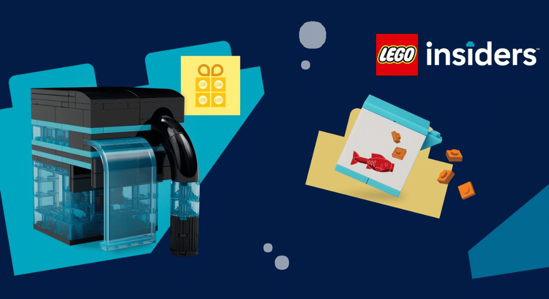 Krijg de LEGO 5009823 Fish Tank Filter & Fish Food cadeau bij de nieuwe Tropical Aquarium