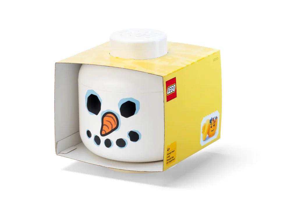 lego 5009865 snowman opberghoofd groot (1)