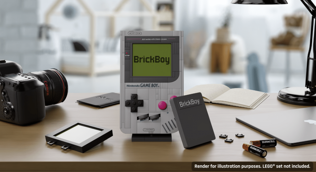 BrickBoy brengt de LEGO Game Boy écht tot leven – kickstarter start vandaag