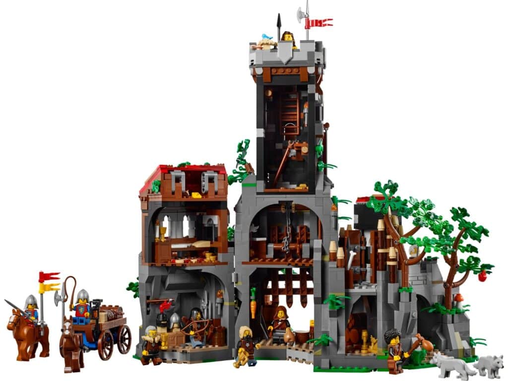 lego bricklink 910057 outlaw forest den (5)