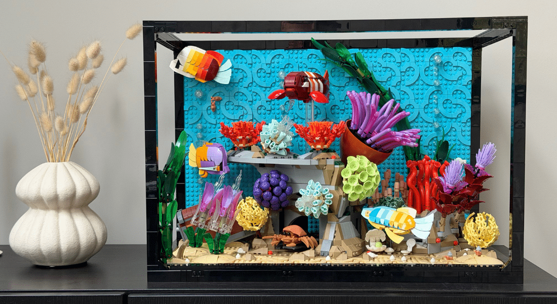 Review: Is de LEGO Icons 10366 Tropical Aquarium een oceaan vol bouwplezier?