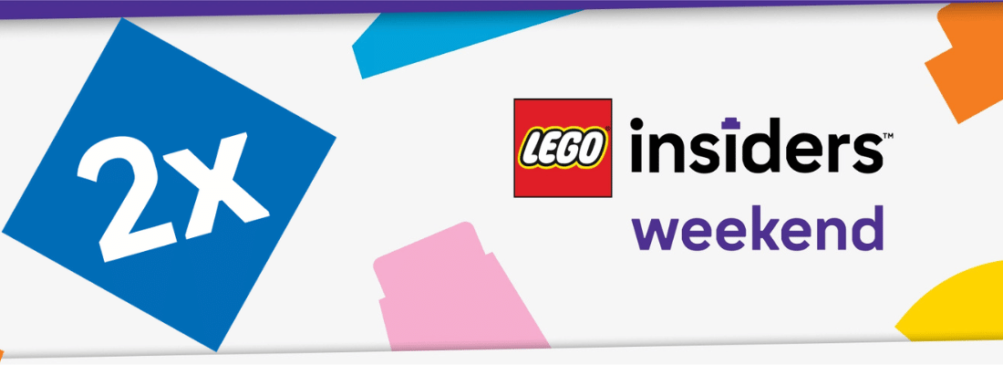 lego insiders weekend 2025 dubbele lego insiders punten