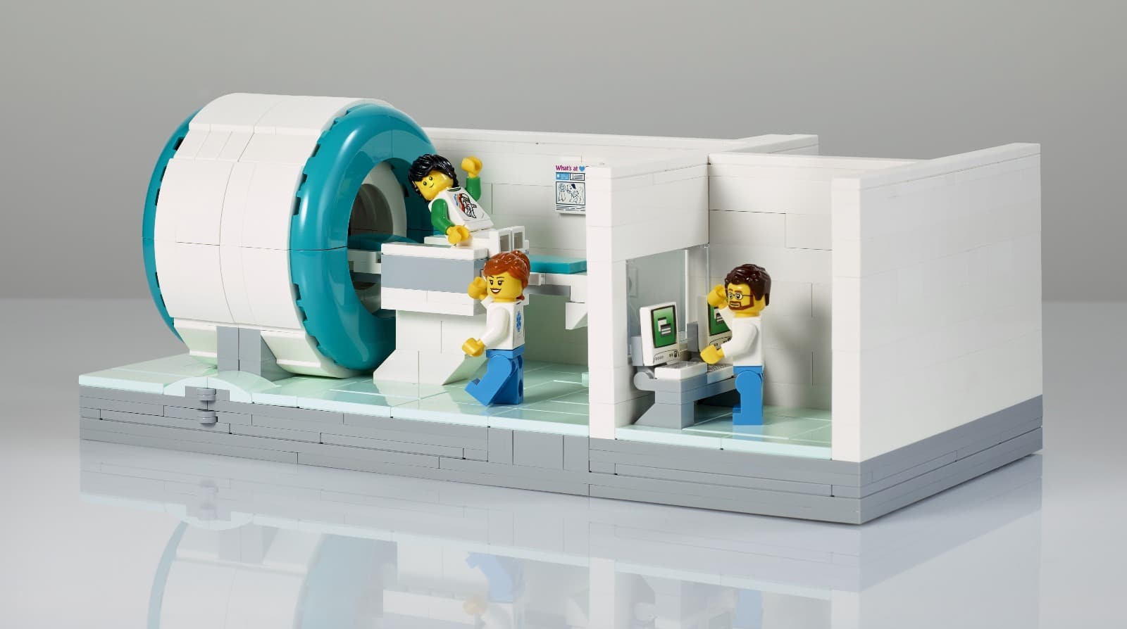 LEGO MRI-scanner heeft meer dan een miljoen kinderen geholpen voor te bereiden op een MRI-scan