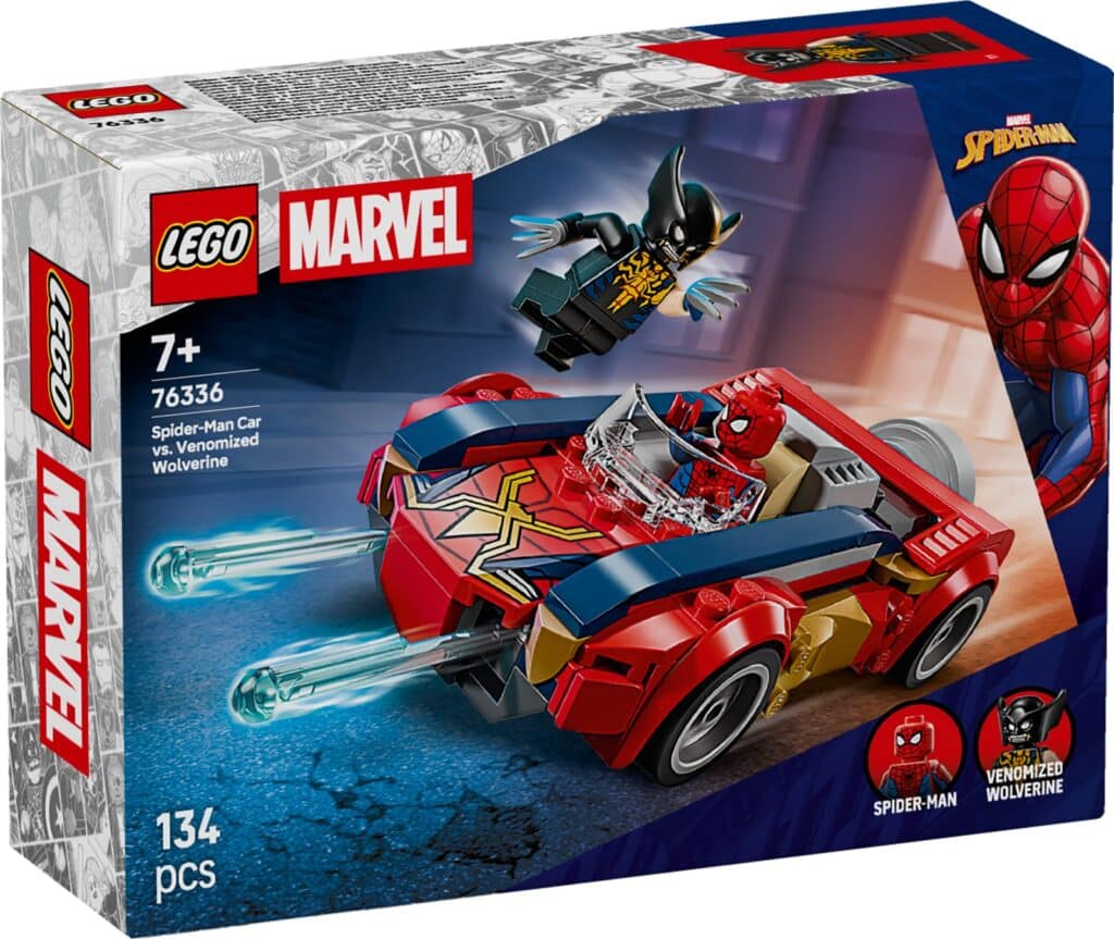 lego marvel 76336 spider man car vs. venomized wolverine (5)