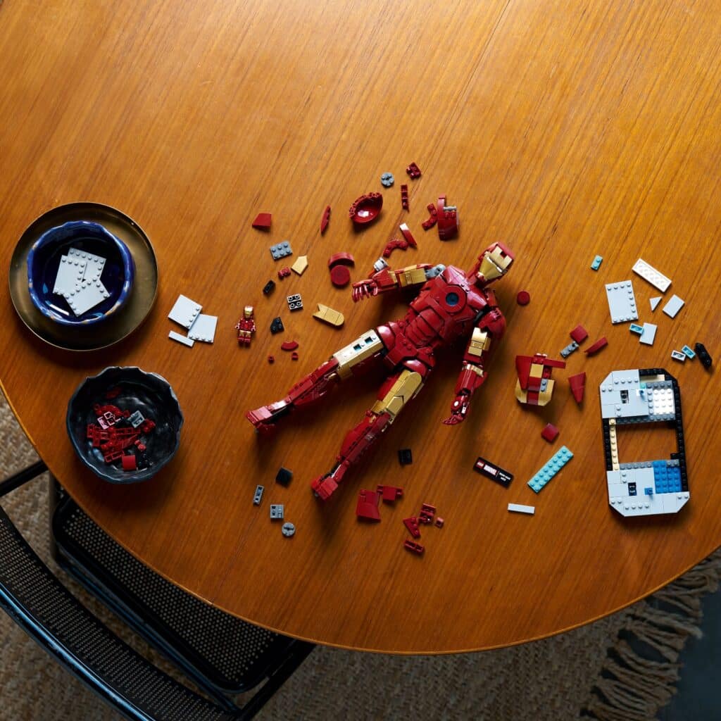 lego marvel 76344 iron man mark 3 collectors' edition (6)