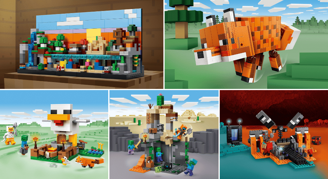 Deze LEGO Minecraft 2026 sets zijn vanaf januari te koop