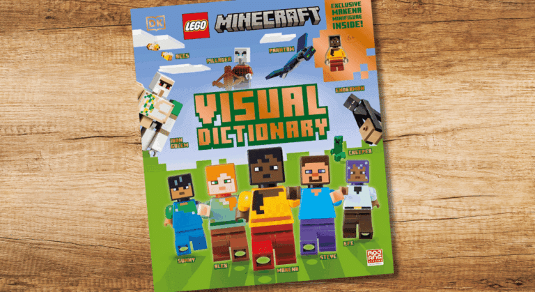 LEGO Minecraft Visual Dictionary met exclusieve Makena Minifig nu ...