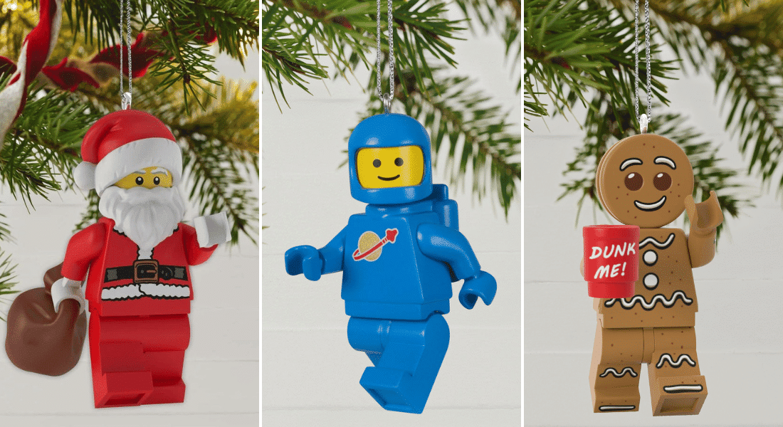 LEGO Santa, Gingerbread Man en Astronaut Hallmark ornamenten nu verkrijgbaar via LEGO