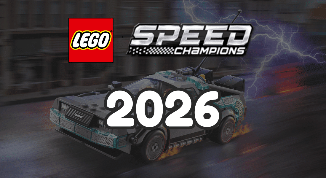 LEGO Speed Champions 2026 sets en geruchten