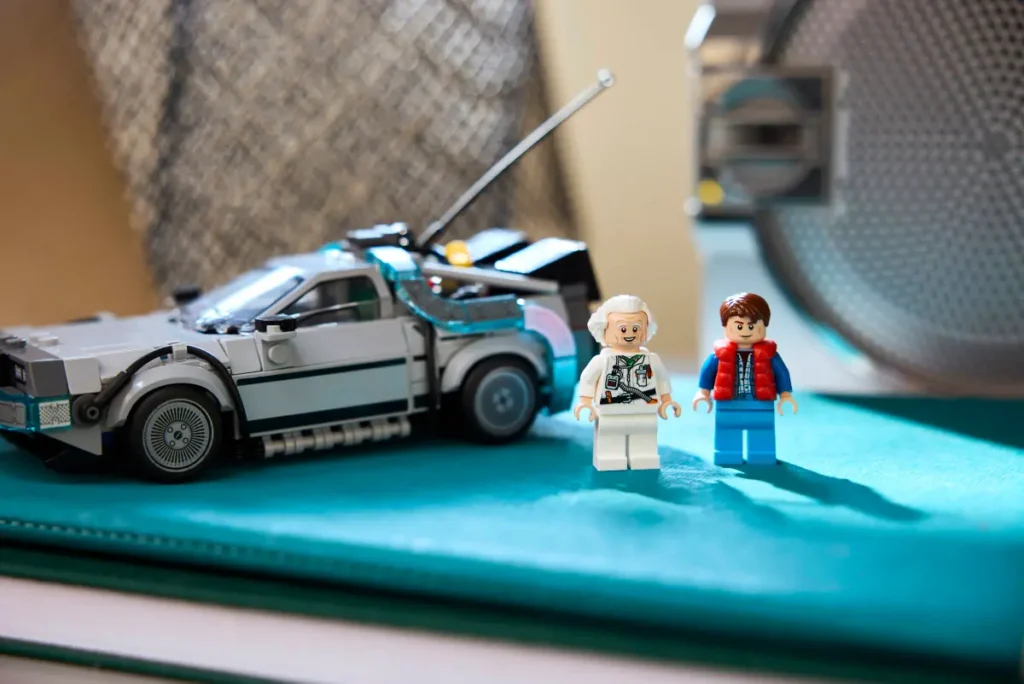 lego speed champions 77256 time machine from back to the future (3)
