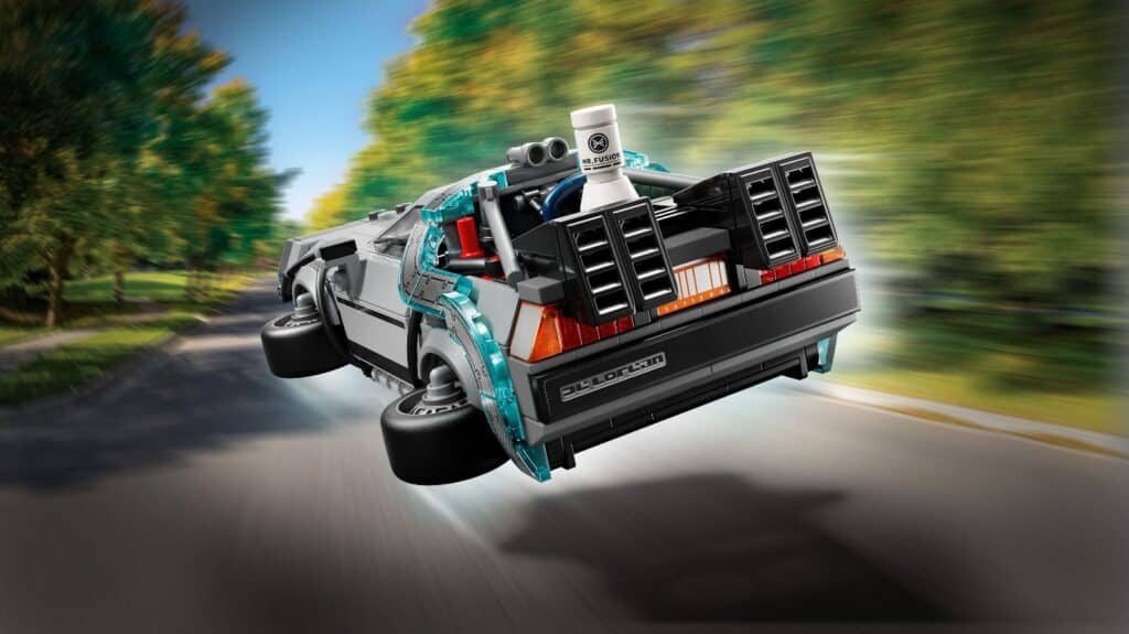 lego speed champions 77256 time machine from back to the future (5)