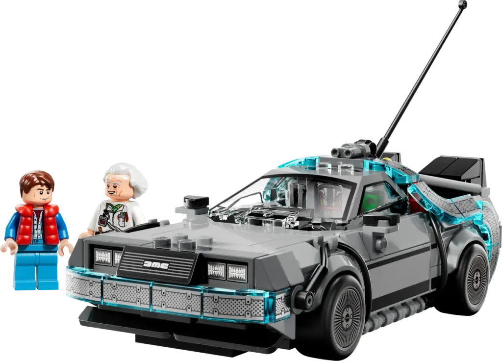 lego speed champions 77256 time machine from back to the future (5)