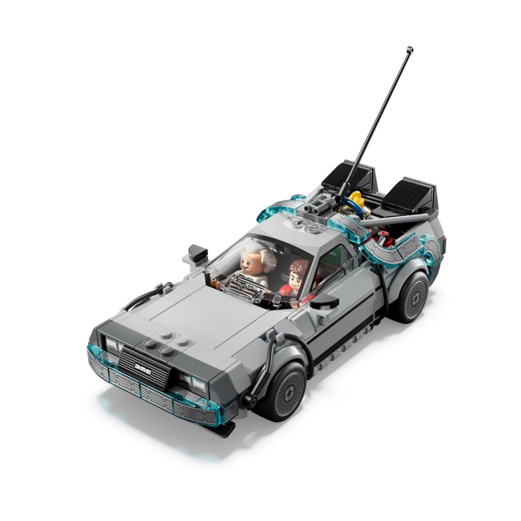 lego speed champions 77256 time machine from back to the future (8)