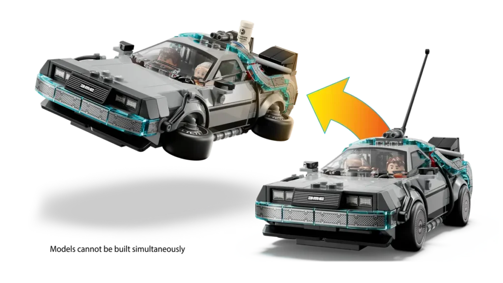 lego speed champions 77256 time machine from back to the future (9)