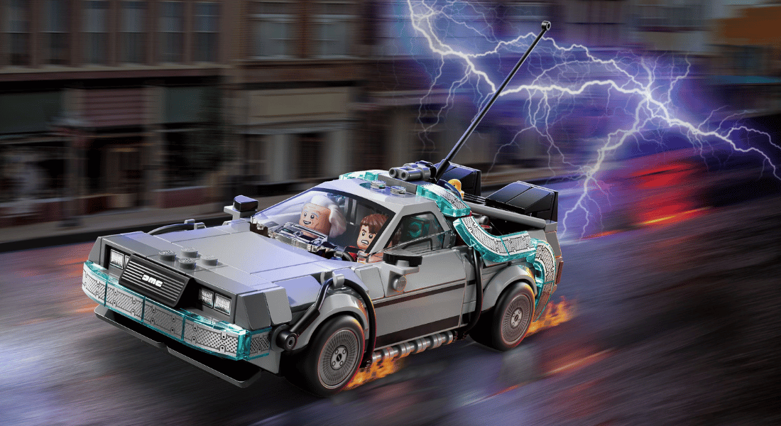 LEGO Speed Champions 77256 Time Machine from Back to the Future onthuld – verkrijgbaar vanaf 2026