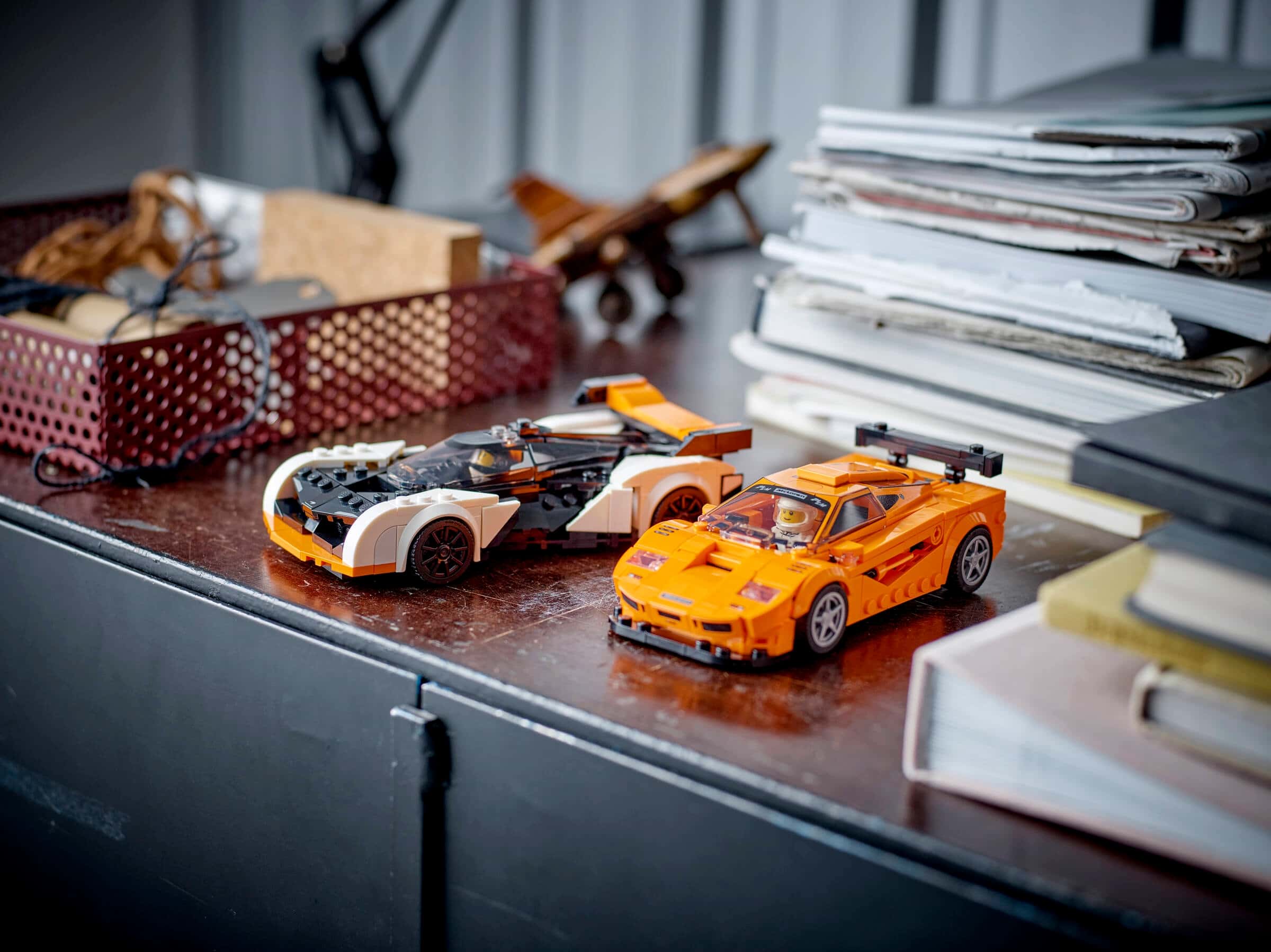 lego speed champions mclaren solus gt & mclaren f1 lm