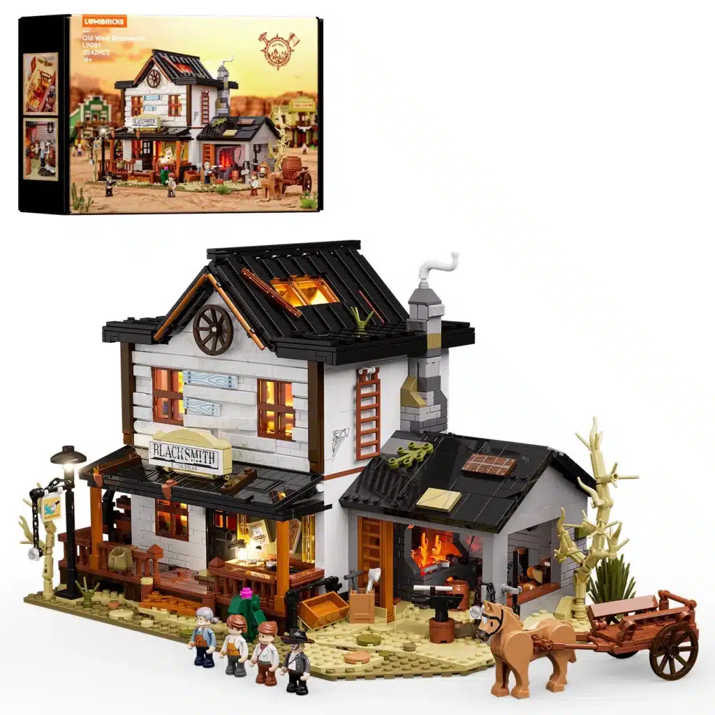 lumibricks l9089 old west blacksmith (1)