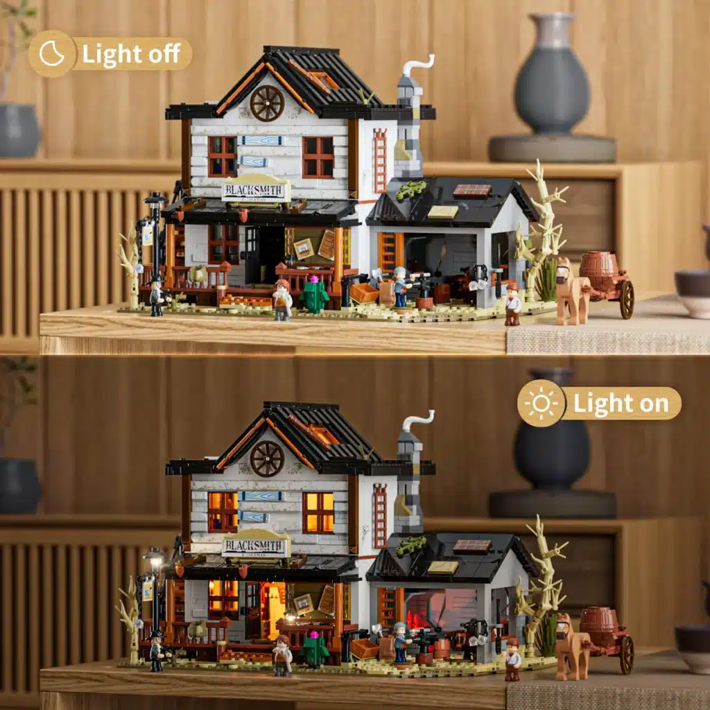 lumibricks l9089 old west blacksmith (4)