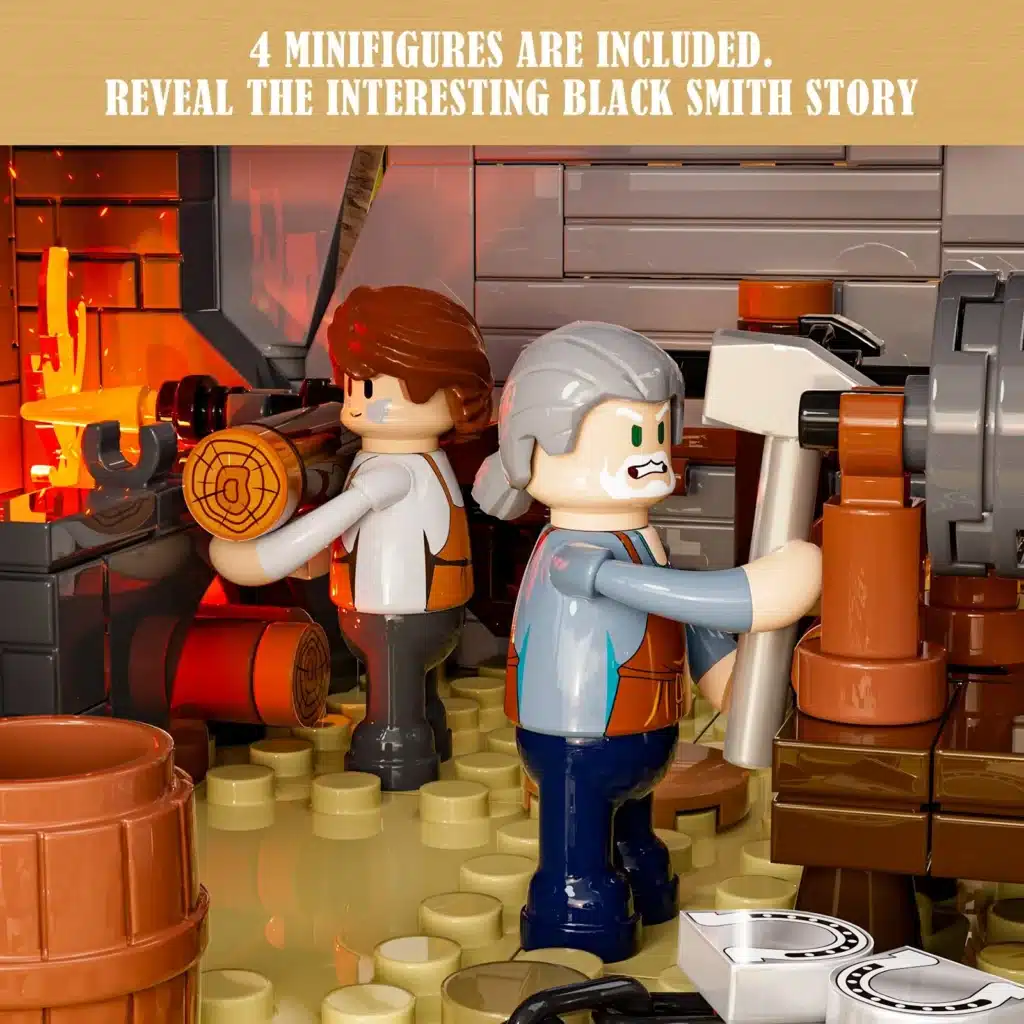 lumibricks l9089 old west blacksmith (8)