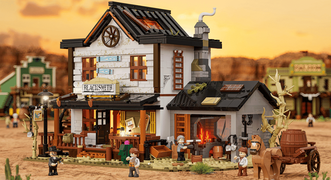 Lumibricks L9089 Old West Blacksmith nu verkrijgbaar
