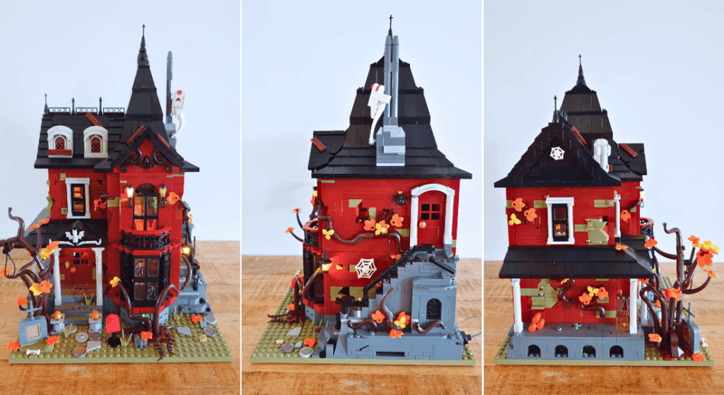 lumibricks l9092 midnight haunted mansion