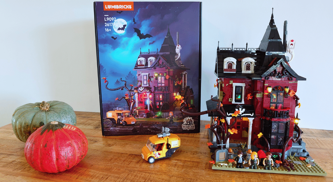 Review: Lumibricks L9092 Midnight Haunted Mansion – griezelig leuk om te bouwen