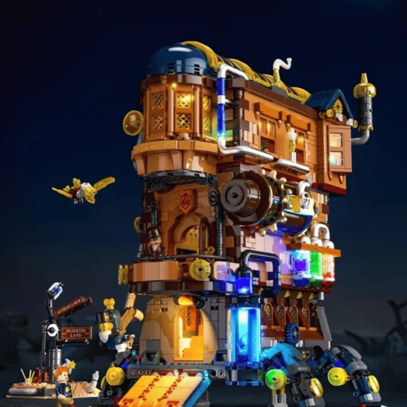 lumibricks l9103 alchemist's moving castle