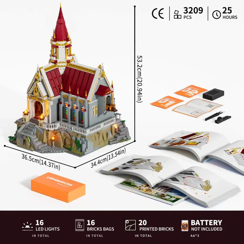 lumibricks l9105 king's castle treasury (7)