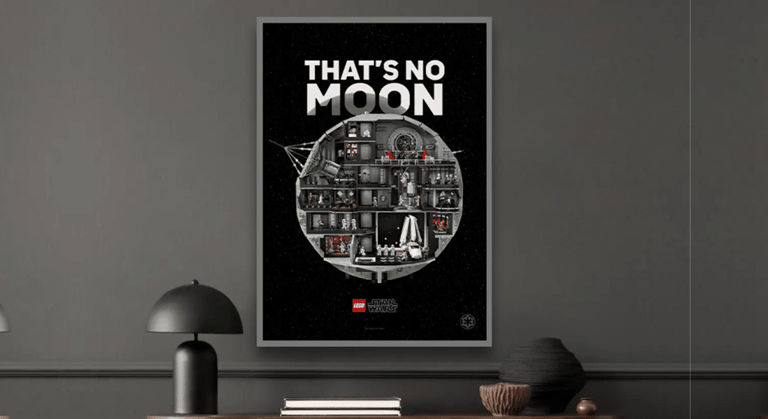 star wars ucs death star insiders poster