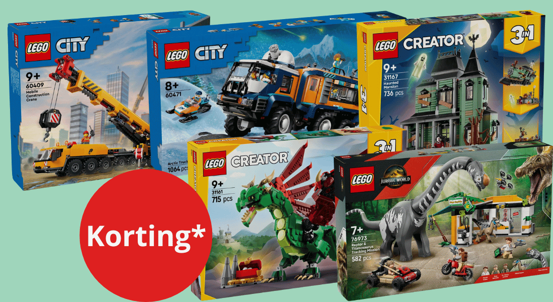 [Dagdeal] tot 40% korting op diverse LEGO sets – diverse sets het laagste ooit!