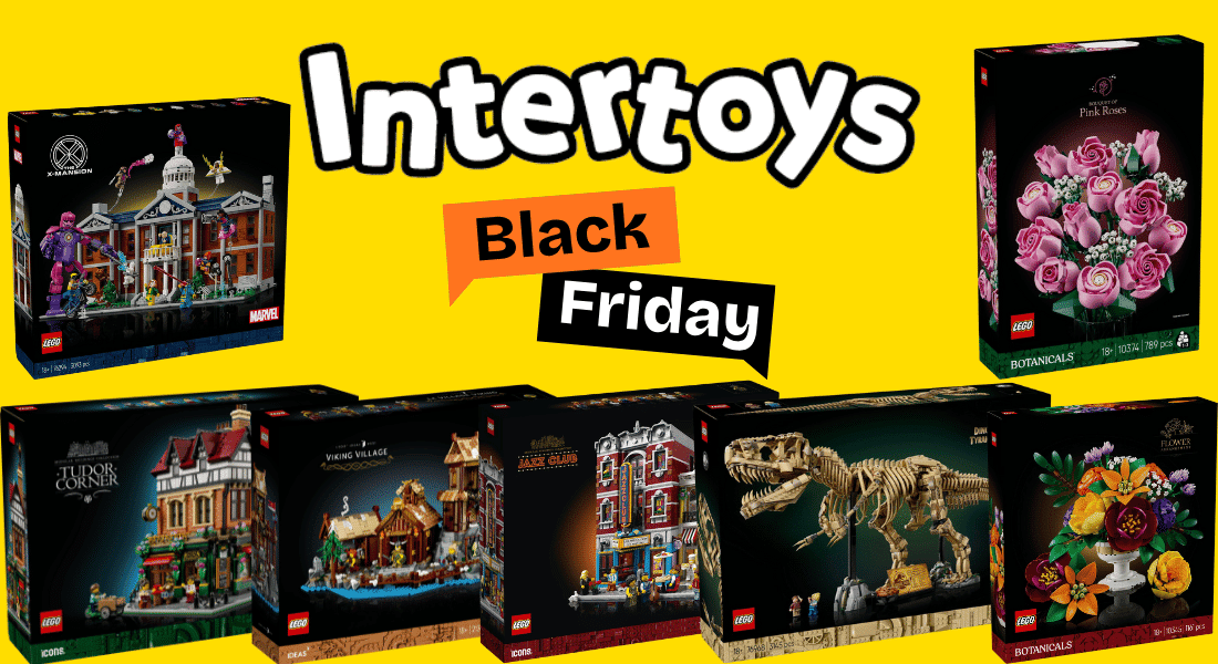 [BF25] LEGO Black Friday deals bij Intertoys