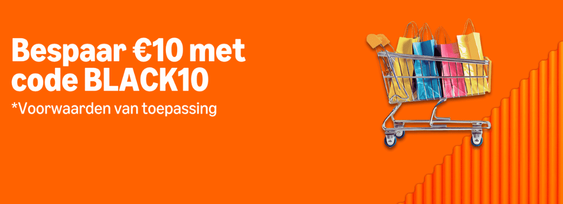 €10 black friday kortingsvoucher